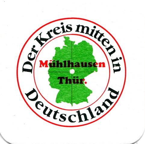 mühlhausen uh-th thuringia thur quad 1b (quad180-der kreis mitten)